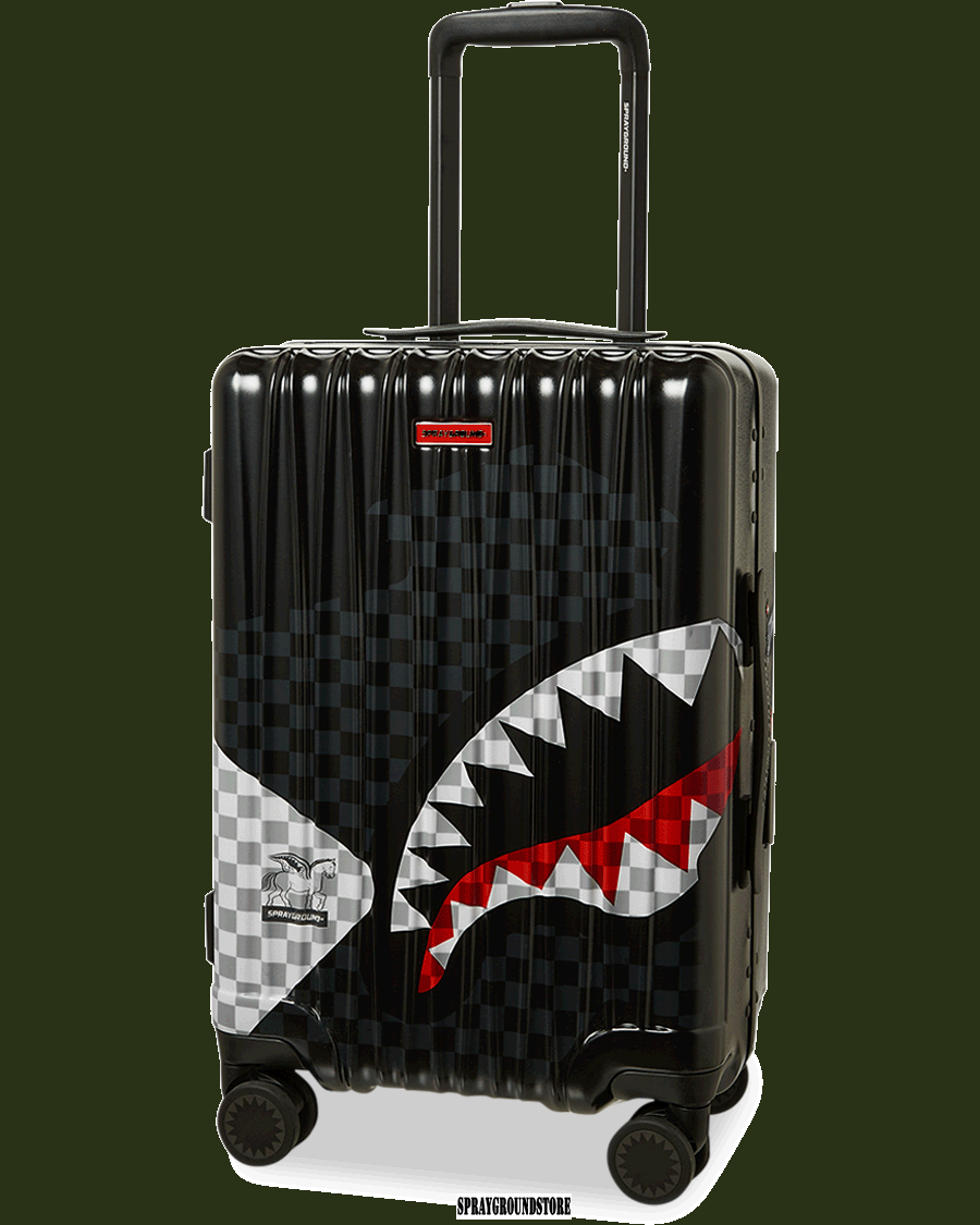 Sprayground TRIPLE DECKER HEIR TO THE THRONE HARDSHELL CARRY-ON LUGGAGE