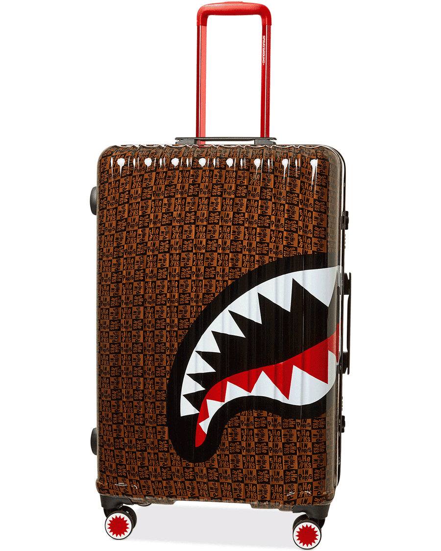 Sprayground FRENZY SHARKS SHARKNAUTICS HARDSHELL FULL-SIZE LUGGAGE